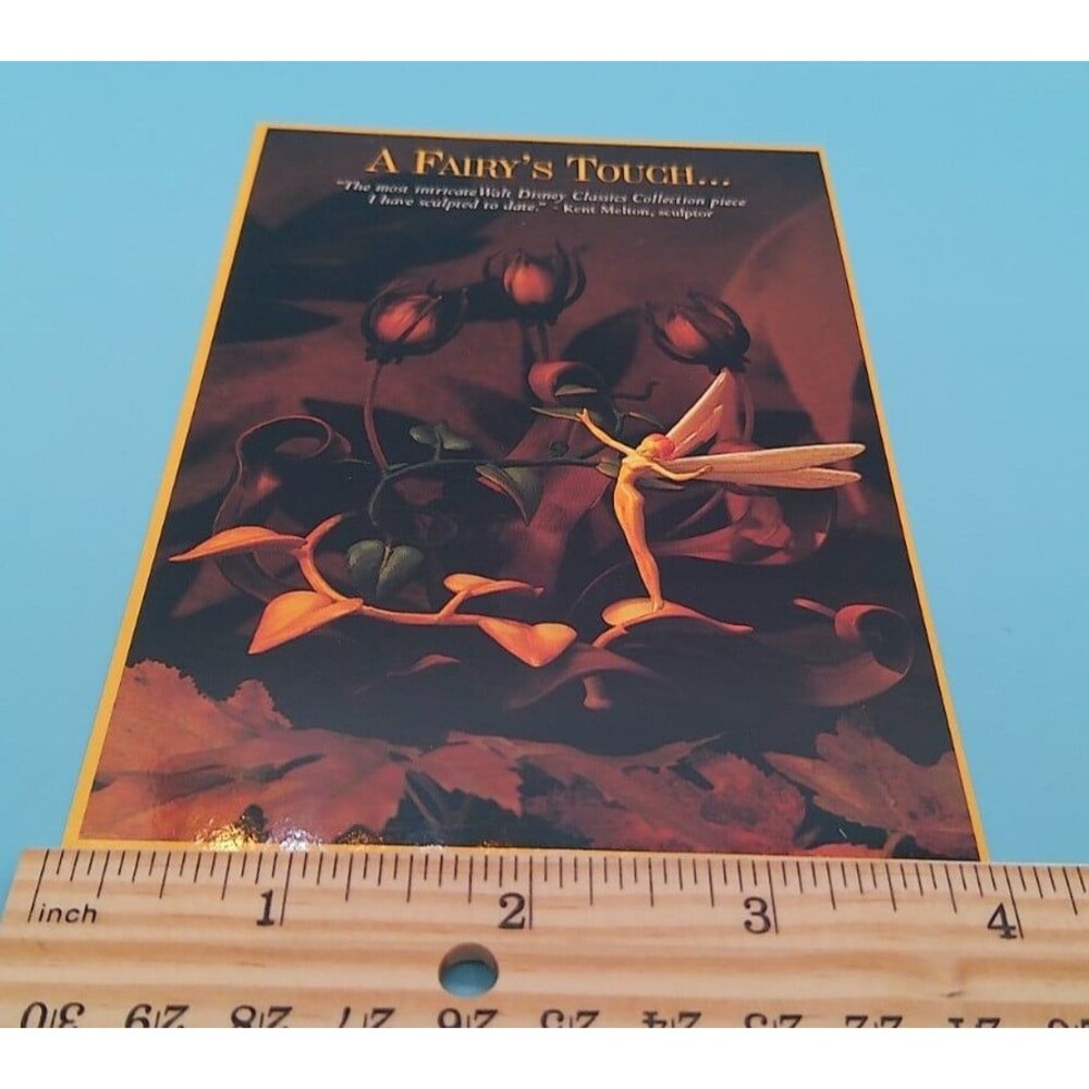 WDCC Disney Postcard | Fantasia Autumn Fairy | 6x4 | NEW 1998